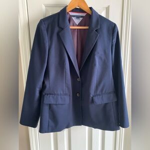 TOMMY HILFIGER Navy Blue Women's Blazer